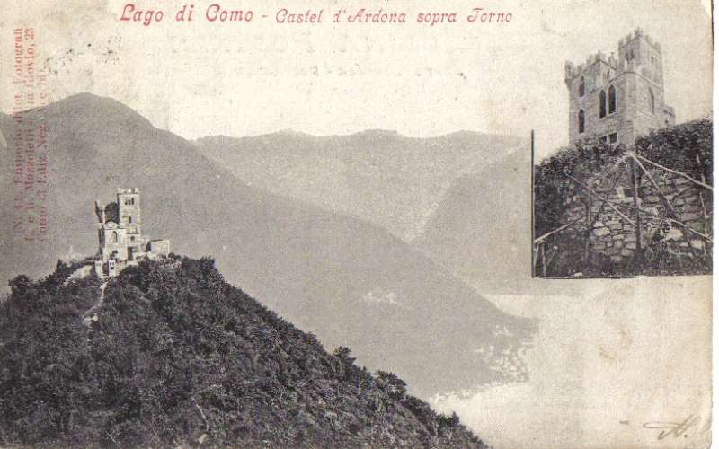 <strong>Castel D'Ardona 1903 - raccolta di Francesco Pizzala -</strong>