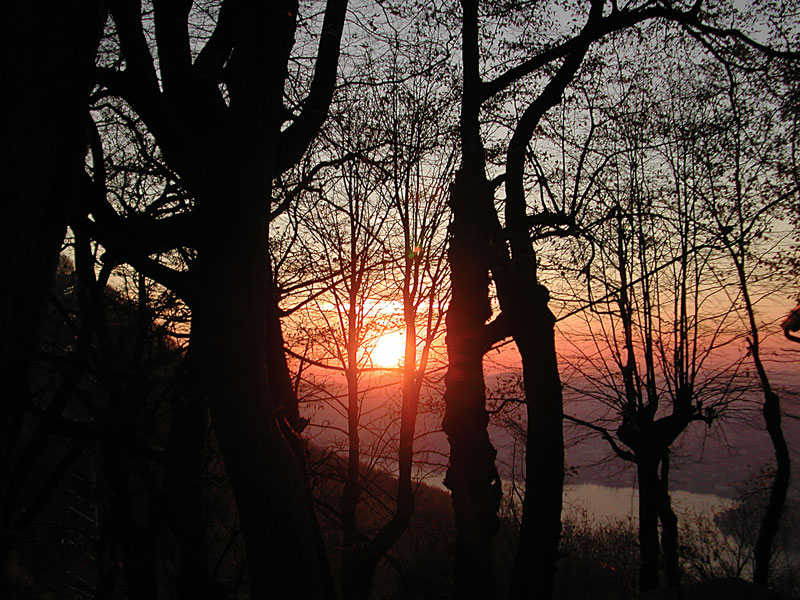 <strong>Tramonto a Montepiatto - fotografia di Margherita Sala -</strong>