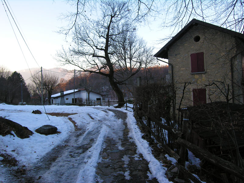 <strong>Località Pianisc innevata - fotografia di Carlo Sala - (Ricordo: molto freddo e aria frizzantina !)</strong>