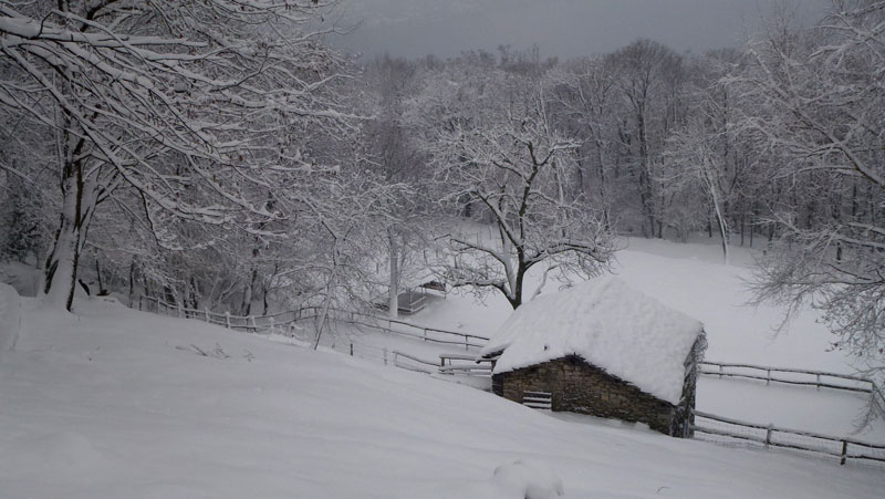 <strong>Cascina sulla strada di Cavallo - fotografia di Ottavio Sosio -</strong>