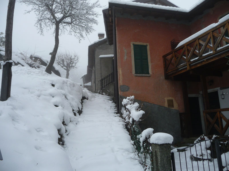 <strong>Montepiatto, “Isolabella innevata” - fotografia di Luciano Ronchetti -</strong>