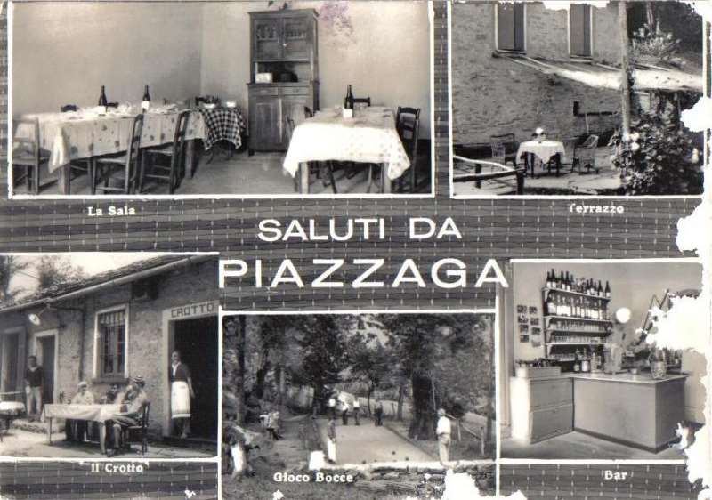 <strong>Crotto di Piazzaga anni 50 - raccolta di Francesco Pizzala -</strong>