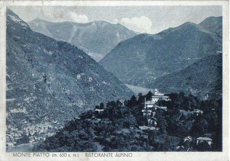 <strong>Veduta di Montepiatto - raccolta di Francesco Pizzala -</strong>
